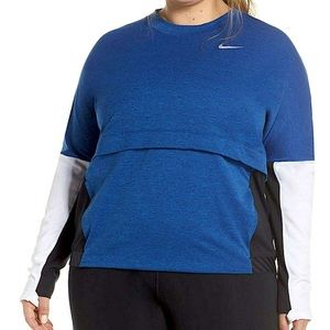 Nike Therma Dri Fit Pullover Crew Neck Plus Size